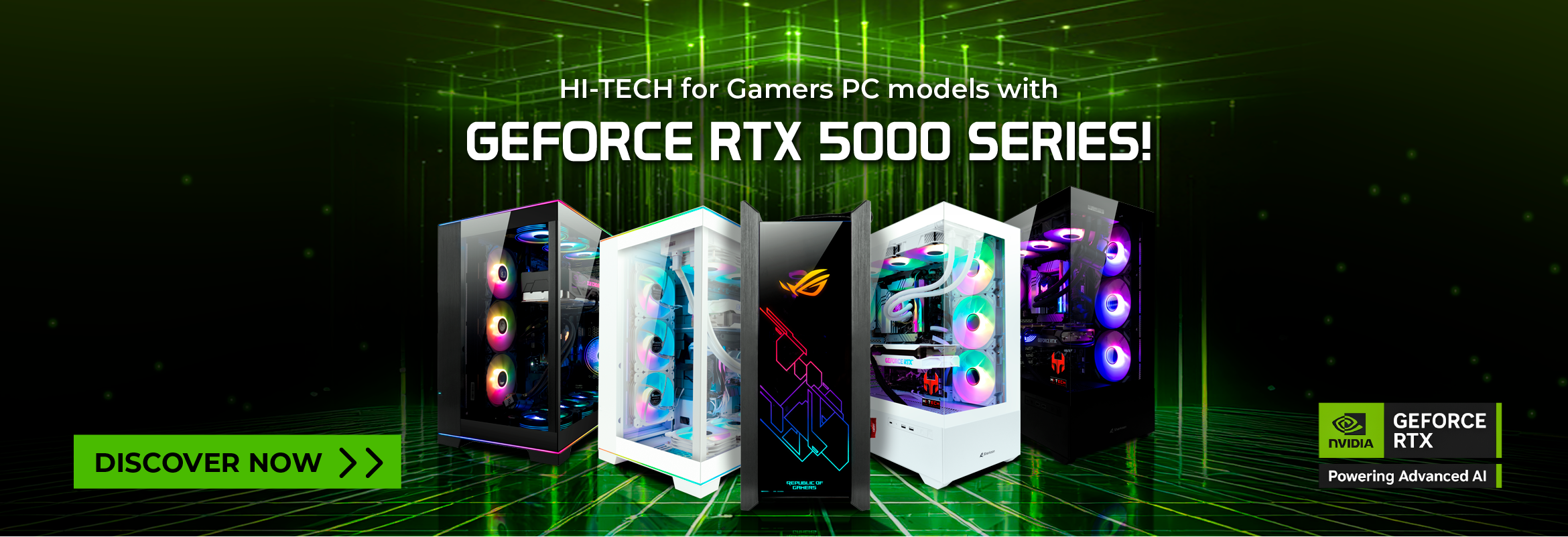 Banner RTX 5000 Serie